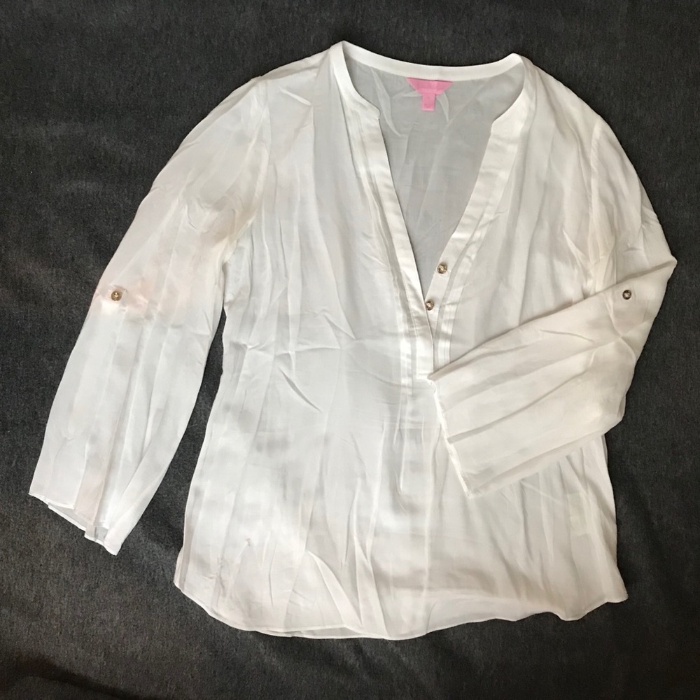 Lily Pulitzer White Top
